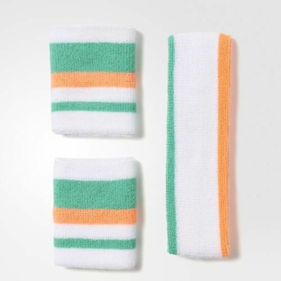 ADIDAS StellaSport Women’s Head and Wrist Band Set - Picture 2 of 4